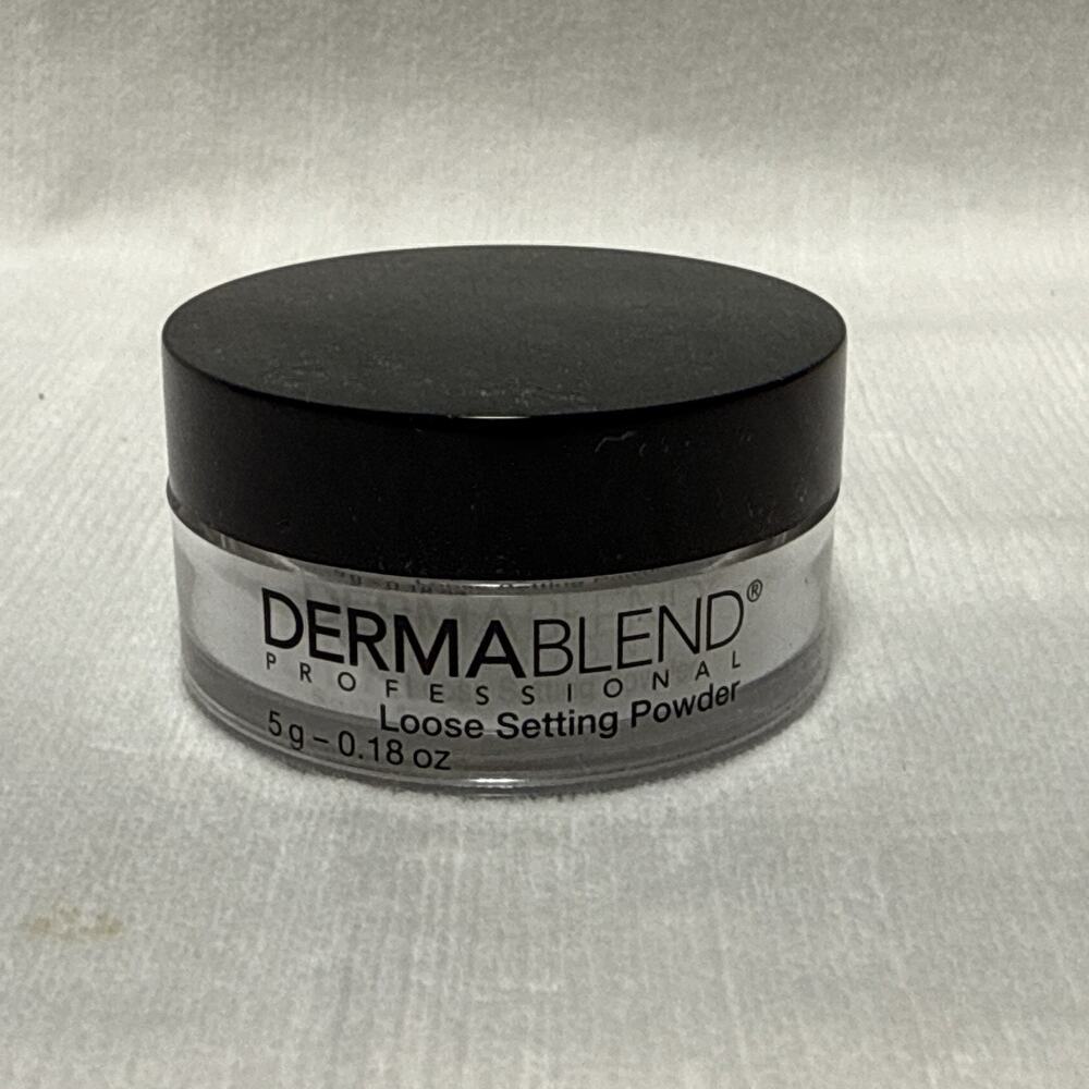 Dermablend Loose Setting Powder, Mattifying Finish Sealed. Travel Size 5g NB